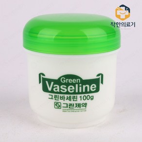 그린제약 그린백색바세린 피부보호 보습제 연고 크림 립케어, 100g, 10개