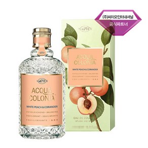 4711 아쿠아콜로니아 화이트피치 앤 코리앤더 EDC50ml, 50ml, 1개