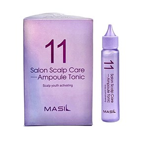 Masil11 Salon Scalp Care Ampoule Tonic 살롱 스칼프 케어 앰플 토닉 30ml X 4개입