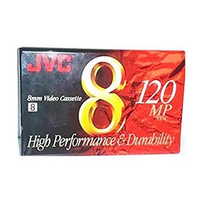 JVC 8mm MP 프리미엄 120 캠코더 비디오 카세트, 1개