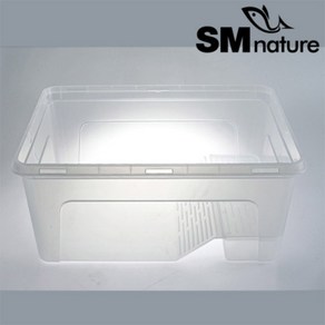 SM 거북이 사육통 M [중] 화이트, 1개