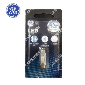 뉴오피러스 트렁크등/번호판등 GE 36mm LED T36 6000K, 1개