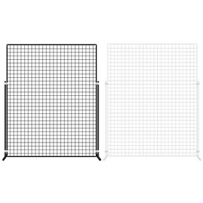 메쉬망 진열대 (망-다리세트) - 1200x1500mm, 블랙, 1개