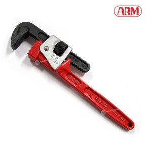 ARM 암 파이프렌치 (8인치) PW-200 (210mm) 최대벌림45mm 스틸파이프렌치, 1개