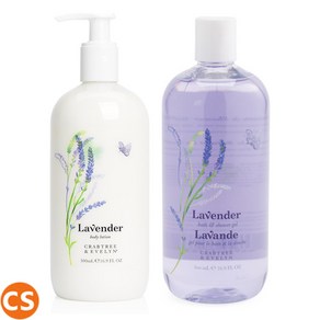 크랩트리앤에블린 라벤더 500ml 바디로션 샤워젤 2개 세트 Cabtee & Evelyn Lavende Body Lotion Showe Gel 2pc Gift