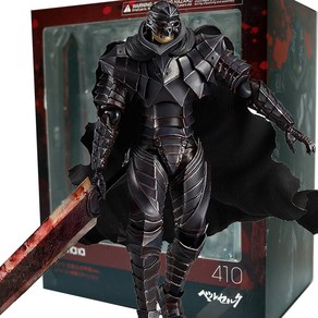 국내출고 베르세르크 가츠 관절 디테일 피규어 Figma410 광전사 버젼 22cm with 시르케 00401 EA, 1개