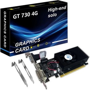 GeFoce GTX 1050 Ti 게이밍 그래픽 카드 4GB GDDR5 128bit 1291MHz DP HDMI DVI 출력 GPU PCI Expess 3.0 사무실 및 P, GT 730 4G