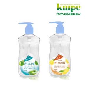 은나노스텝 시즌3 주방세제 550ml/레몬향/사과향/다용도 주방세제/빠른배송