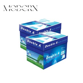 [MODERN]더블에이 75g A4 복사용지, 2000매, 2박스