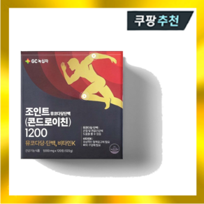 녹십자 조인트 뮤코다당단백 콘드로이친 1200 120정 2개월분 무릎관절 연골, 1개