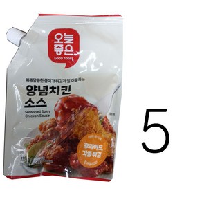 오늘좋은 양념치킨소스, 5개, 330g