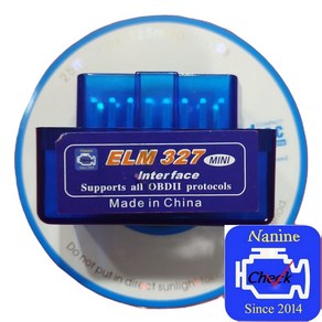 난이네집 ELM327 OBD2 스캐너 차량진단기 표준 모델, 1개