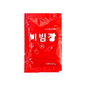 다용도 냉면 비빔장 60g x10팩 / 냉면 비빔국수 골뱅이무침 막국수 비빔소스, 10개