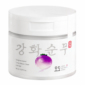 오도 순무패드 피지연화제 LHA 라하 토너 60매, 1개, 160ml