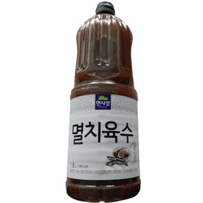 면사랑 멸치육수 1.8L 대용량 식당용 업소용 잔치국수 육수 찌개 다시, 6개