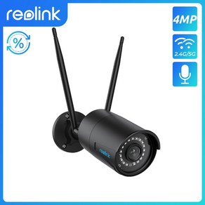 Reolink 보안 보호 스마트 홈 감시 카메라 와이파이 AI 모션 감지 5MP PTZ, 02 Refubished RLC 410W, 1개