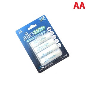 제이티원 allo PLUS 2400mAh AA 충전지 4알 케이스포함