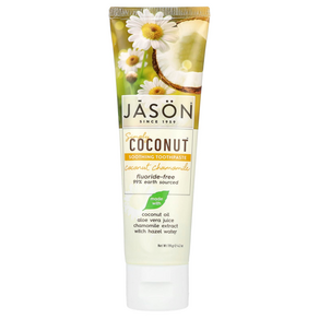 제이슨 내츄럴 Jason Natual Simply Coconut 진정 치약 코코넛 카모마일 119g(4.2oz) JAS-01496