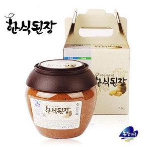 동강마루 [영월농협] 동강마루 한식된장 2kg(PET용기), 1개, 2kg