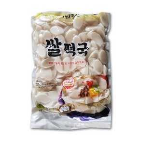 효림원 가락 쌀떡국 2kg X6개, 6개