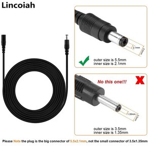 비디오테이프 usb변환 복원 DC 연장 케이블 암-수 플매트 카펫 러그 12V 전원 어댑터 코드 홈 CCTV 카메라 LED 스트립 DVR 1M 2M 3M 5M 10M 5.5mm x, 1개, 01 1M