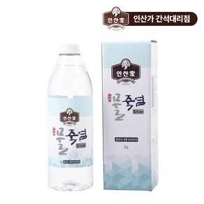 [인산가 물죽염 실버 1L X 2병 ] 인산죽염 9회죽염 죽염수 생활죽염 약소금 국내산 천일염