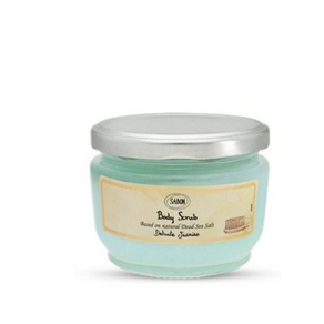 사봉 자스민 바디스크럽 320g + 스쿱증정 SABON JASMINE BODY SCRUB 촉촉함 피부결개선 각질케어 부드러운피부결, 1개