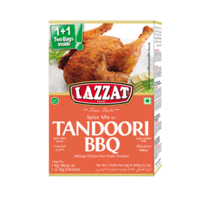 Tandooi BBQ Masala Lazzat Pakistan 탄두리 비비큐 라자트 파키스탄, 100g, 3개