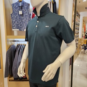 루이까스텔 25년 SS신상 남성 봄여름 기본 면혼방 PK반팔 카라 티셔츠