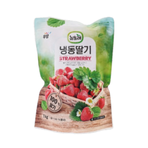 [무료배송]뉴뜨레 이집트산냉동딸기(가당)1kg