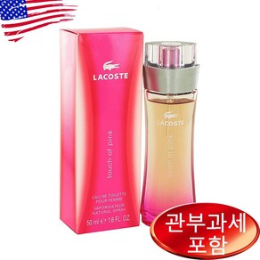 라코스테 터치 오브 핑크 우먼 EDT 50ml, 1개