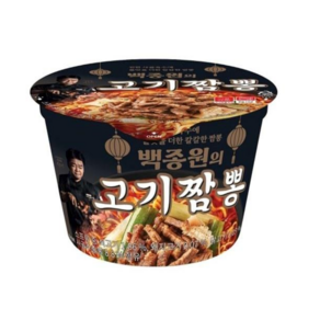 백종원의 고기짬뽕 용기컵라면 105g X 3개