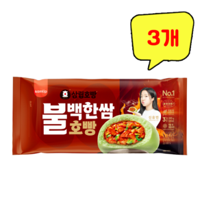 삼립 삼립호빵 불백한쌈 호빵, 3개, 285g