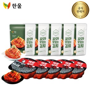 한울 맛김치80g*5+실비컵80g*5, 1개