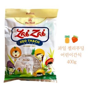 자이자이 과일카 과일젤리, 1개, 400g