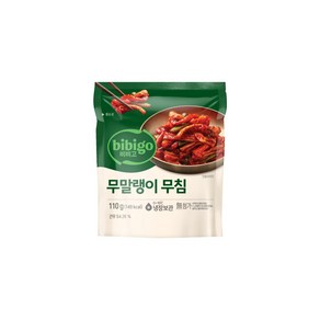 비비고 무말랭이무침 110G, 3개