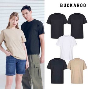 [버커루] [최초가 59 000원] (BUCKAROO) 24SS 남녀공용 소로나 반팔티셔츠 5종