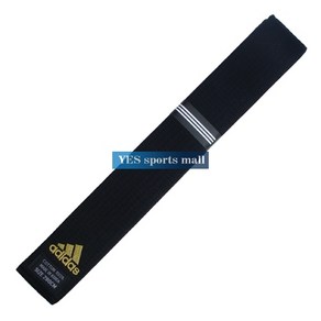 Adidas 고급흑띠 deluxe black belt 유도띠 JUDO BELT 태권도복