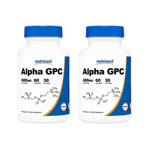 뉴트리코스트 알파 GPC 600mg 캡슐