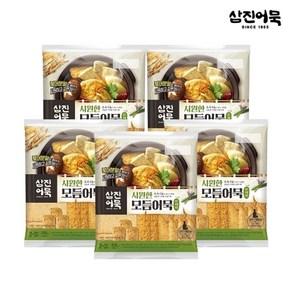 [삼진어묵] 시원한 모듬어묵 무파마맛 x 5개, 456g