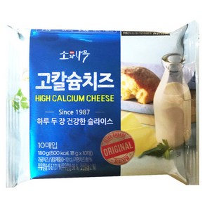 동원 소와나무 고칼슘치즈 180g[18g 10매] 10개, 180g