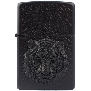 ZIPPO 지포라이터 TIGER EYE EMB-BKB 오일포함