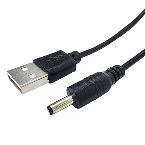 DC 3.5mm USB 만보기 충전 전원 케이블 (외경 3.5 내경 1.35mm)