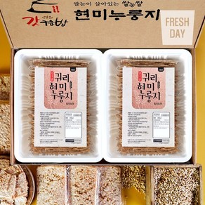 단골농장 수제 귀리 현미누룽지 선물세트 1호 540gx2팩, 2개, 540g