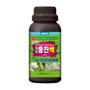 대유 총진싹 유제 500ml 총채벌레 살충제 백강균 진딧물 뿌리파리 해충 퇴치