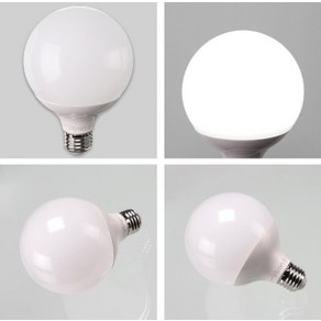 비츠온 LED 볼구 G95 12W KS 주광 전구 주백 색, 주백색, 1개