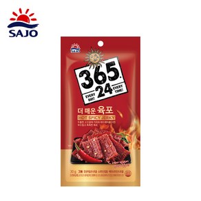 사조해표 더 매운 육포 30g, 1개