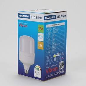 비츠온 LED 벌브 E39 40W KS인증 (삼파장 75W 대체), 6500K(주광색)