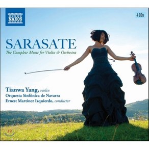 [CD] Tianwa Yang 사라사테: 바이올린과 오케스트라를 위한 음악 전곡 (Saasate: The Complete Music fot Violin &...