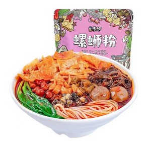 화한 중국식품 중화요리 우렁이 가루 뤄쓰펀 뤄샤오쨩 중국쌀국수 매운맛 315g*3개세트, 315g, 3개